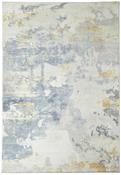 Concept Looms LUX10 Washable Rug Grey Yellow