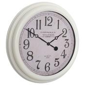 Connolly Station Ivory Wall Clock image