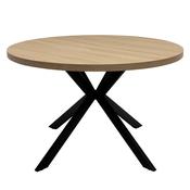 Dali Round Dining Table 120cm Light Oak image