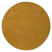 Brink &amp; Campman Decor Echo Plain Rug Ochre Round