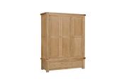Delaney 3 Door Wardrobe Oak