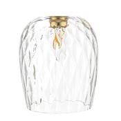 Easy Fit Clear Dimpled Glass Pendant Shade image