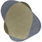 Brink & Campman Element Chad Abstract Rug Grey Green