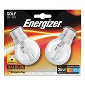 Energizer Eco Halogen 20W Bulb (25W) B22 Golf Ball Lamp image