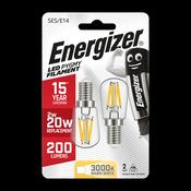 Energizer LED 2W Bulb (20W) E14 Pygmy Filament Lamp image