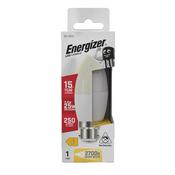 Energizer LED 2.2W Bulb (25W) B22 Opal Candle Lamp image
