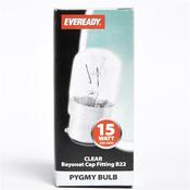 Eveready 15W Bulb B22 Clear Pygmy Lamp image
