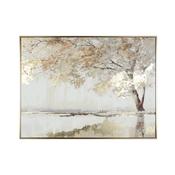 Framed Canvas Gilded Oak 120 X 90cm image