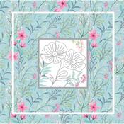 Garden Flowers Notelets Pack of 6 image