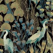Ghent Black Heron Bird Wallpaper image