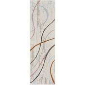 Nourison Glitz Rug GLZ01 Ivory Multicolor - Runner image