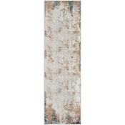 Nourison Glitz Rug GLZ06 Taupe Multicolor Runner image