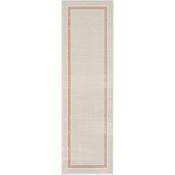 Nourison Glitz Rug GLZ08 Ivory Cream Runner image