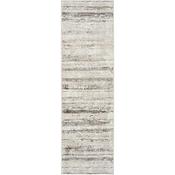 Nourison Glitz Rug GLZ10 Cream Grey Runner image