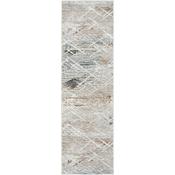 Nourison Glitz Rug GLZ11 Grey Multicolor Runner image