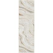 Nourison Glitz Rug GLZ22 Grey Gold Runner image