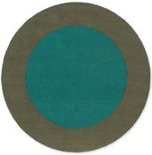 Brink &amp; Campman Habitat Festival Outdoor Rug Aqua Round image