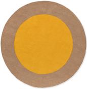 Brink &amp; Campman Habitat Festival Outdoor Rug Yellow Round image