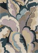 Harlequin Calathea Floral Rug Shiitake/Wildwater image