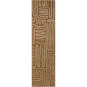 Harlequin Hollow Geometric Rug Tan Runner image