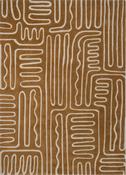 Harlequin Hollow Geometric Rug Tan image