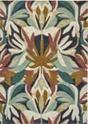 Harlequin Melora Abstract Rug Positano/Succulent/Gold image