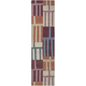 Harlequin Monolith Geometric Rug Cinnabar Amber Runner image