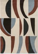 Harlequin Torillo Geometric Rug Cornflower/Walnut. image