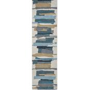 Harlequin Zeal Bohemian Rug Indigo Runner image