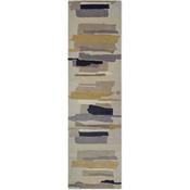 Harlequin Zeal Bohemian Rug Pewter Runner image