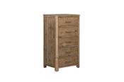 Inola 5 Drawer Tall Chest Cashew