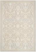 Nourison Isla Rug ISL01 Light Grey Floral Rug image