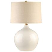 Ivory Crackle Glazed Table Lamp image