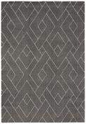 Ivy Geometric Rug 092 Grey image