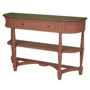 Jardin 1 Drawer Console Table with 2 Shelves Red image