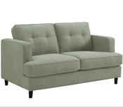 Juniper Fixed 2 Seater Sofa Sage – Stylish Fabric Two Seater Couch