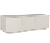 Lazzaro TV Unit Putty with LED – Modern TV Stand for Living Room image