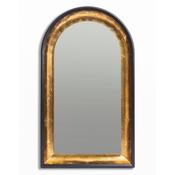 Limehouse Arched Mirror Black &amp; Gold image