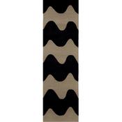 Marimekko Lokki Bohemian Rug Black Runner image