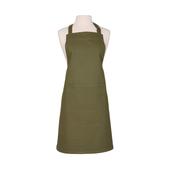 Love Colour Cotton Apron Olive Green image