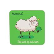 Luck of the Irish Sheep Coasters Set of 6 image