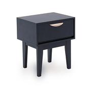 Luna 1 Drawer Bedside Table Blue