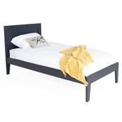 Luna Single Bed Dark Grey