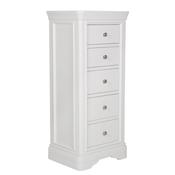Mabel Chest Of Drawer Tall Bone