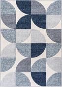 Mason 105 Geometric Rug Grey Blue image