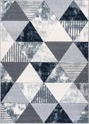 Mason Geometric Rug - 108 Grey Blue image
