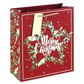 Merry Christmas Embossed Star Perfume Gift Bag image