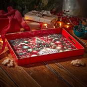 Merry Christmas Rectangular Decorative Tray image