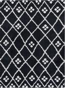 Milo Geometric Rug - Black 04 image