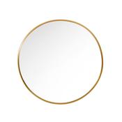 Modena Round Wall Mirror Gold 60cm image